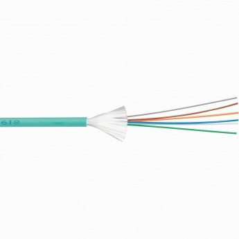 Кабель оптоволоконный LEGRAND OM4 многомодовый внутренний/наружный с плотным буфером 6 волокон LSZH 1000 м Кабель оптоволоконный LEGRAND OM4 многомодовый внутренний/наружный с плотным буфером 6 волокон LSZH 1000 м