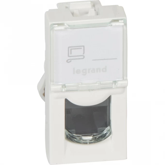Розетка LEGRAND RJ 45 Программа Mosaic категория 5е UTP 1 модуль белый 076551 Розетка LEGRAND RJ 45 Программа Mosaic категория 5е UTP 1 модуль белый 076551