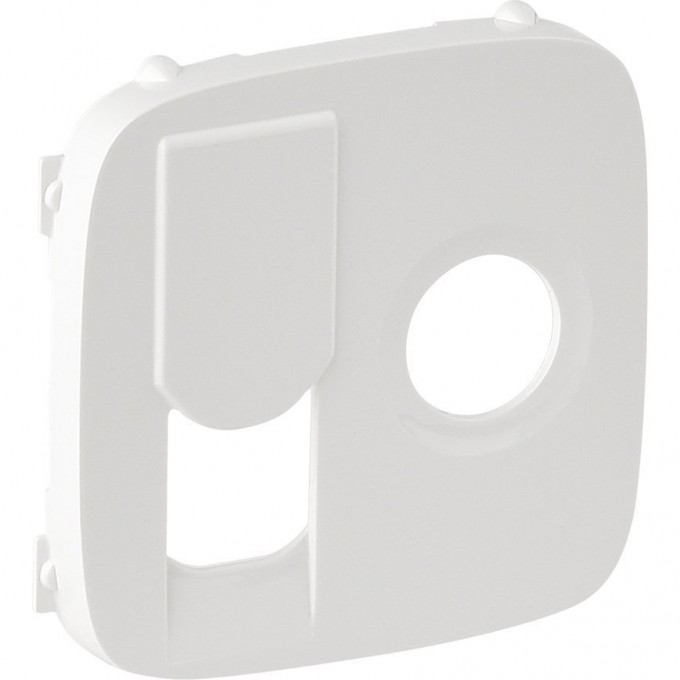 Лицевая панель LEGRAND Valena ALLURE для розетки TV-RJ45 белая 754835