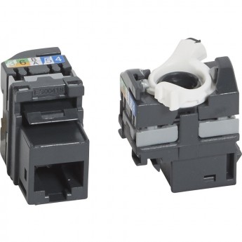 Гнездо LEGRAND Keystone RJ45 UTP кат.5е Гнездо LEGRAND Keystone RJ45 UTP кат.5е