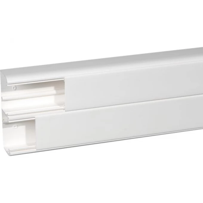 Кабель-канал LEGRAND DLP 50x150 с 2 крышками 65 мм и несущей перегородкой 10427 Кабель-канал LEGRAND DLP 50x150 с 2 крышками 65 мм и несущей перегородкой 10427