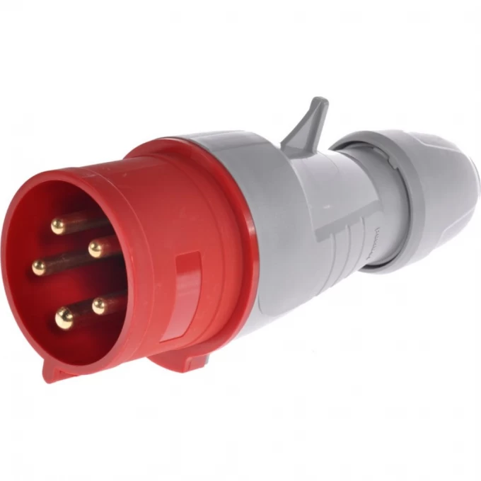 Прямая вилка LEGRAND Tempra Pro IP44 380/415В 32A 3К+Н+З P17 555239 Прямая вилка LEGRAND Tempra Pro IP44 380/415В 32A 3К+Н+З P17 555239
