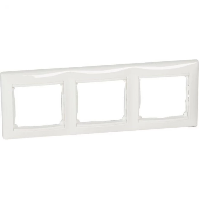 Рамка LEGRAND Valena 3 поста белый 694242 Рамка LEGRAND Valena 3 поста белый 694242