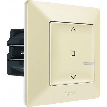 Умный выключатель рольставней LEGRAND Valena Life with NETATMO 500 ВА 230В, слоновая кость Умный выключатель рольставней LEGRAND Valena Life with NETATMO 500 ВА 230В, слоновая кость