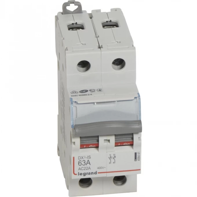 Выключатель-разъединитель LEGRAND DX3 2П 63A 406441