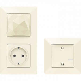 Стартовый пакет LEGRAND Valena Life with NETATMO с головным выключателем, слоновая кость Стартовый пакет LEGRAND Valena Life with NETATMO с головным выключателем, слоновая кость